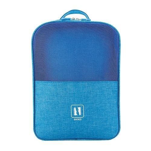 sac à chaussures de voyage travelbasics bleu ciel