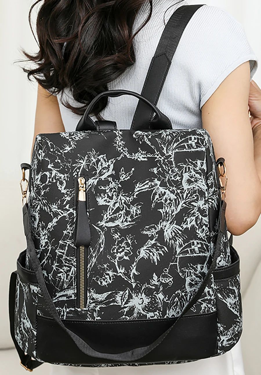 sac à dos adaptable pour femme avec rangement sécurisé