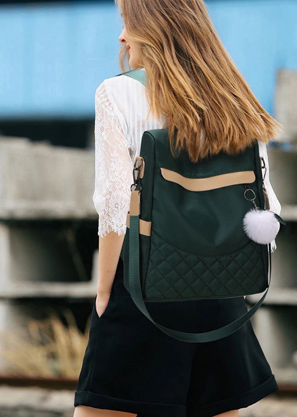 sac à dos antifraude pour femme