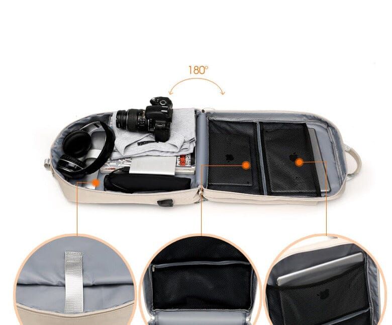 sac à dos élégant pour femme en voyage