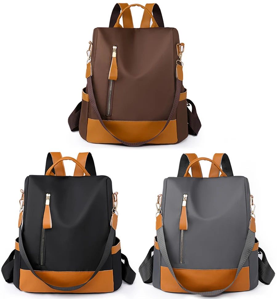 sac à dos femme en tissu résistant avec design contemporain