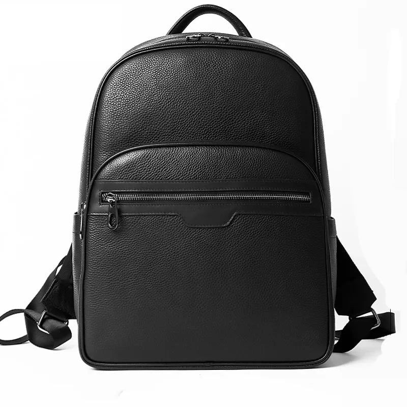 Sac À Dos Noir Cuir Homme