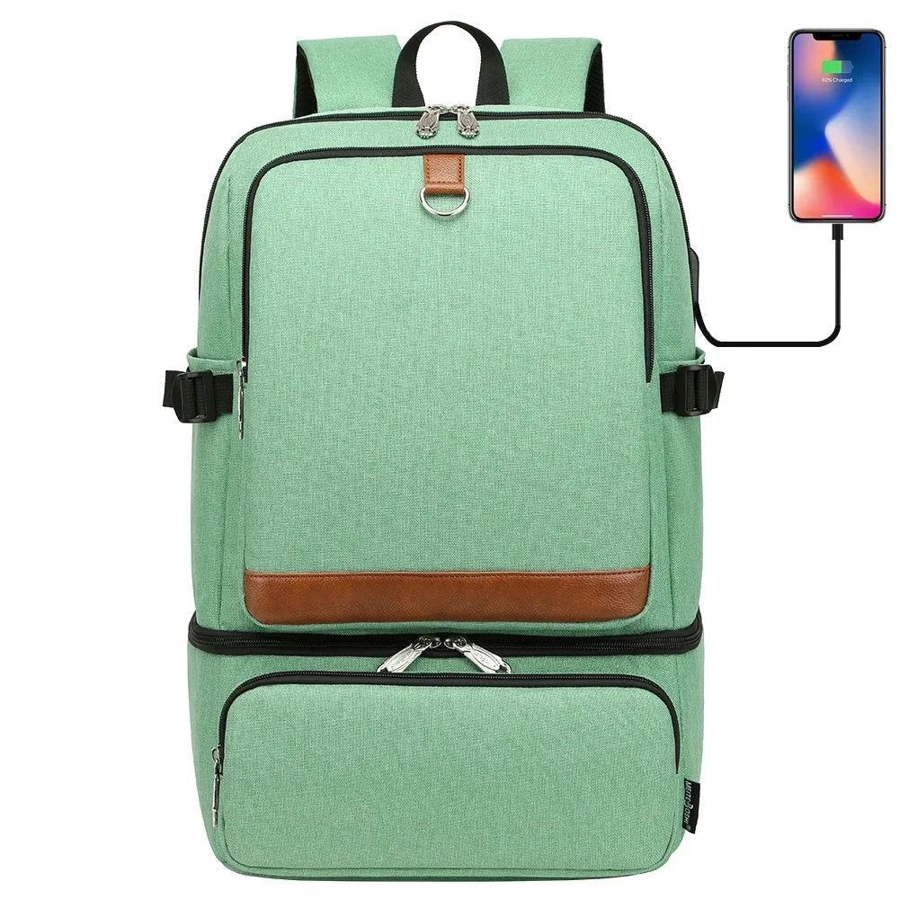 sac à dos ordinateur avec design élégant et espace isotherme