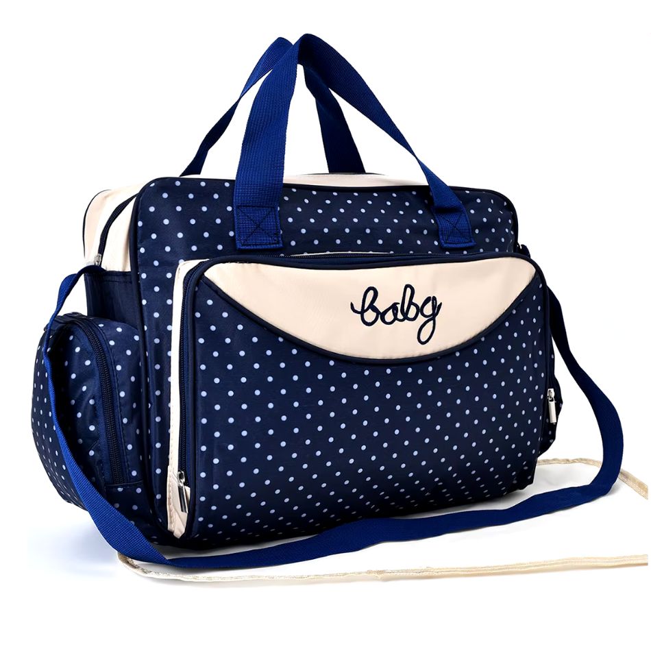 Sac à langer à pois avec bandoulière - Baby – Image 3
