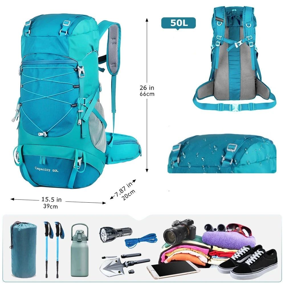 sac de camping léger 50l