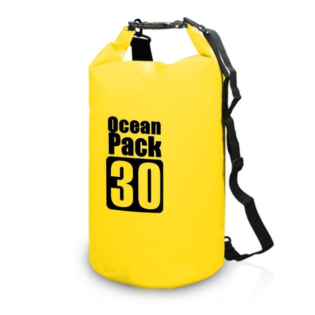 Sac de Voyage Étanche <br>Ocean Pack Jaune – Image 4