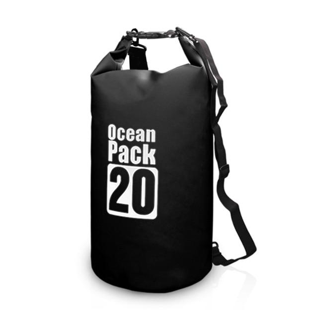 Sac de Voyage Étanche <br>Ocean Pack Noir – Image 3