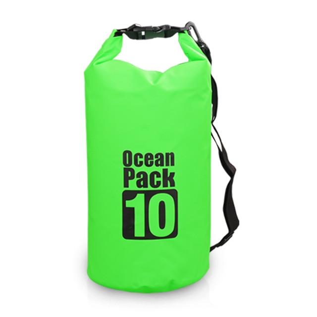 Sac de Voyage Étanche <br>Ocean Pack Vert