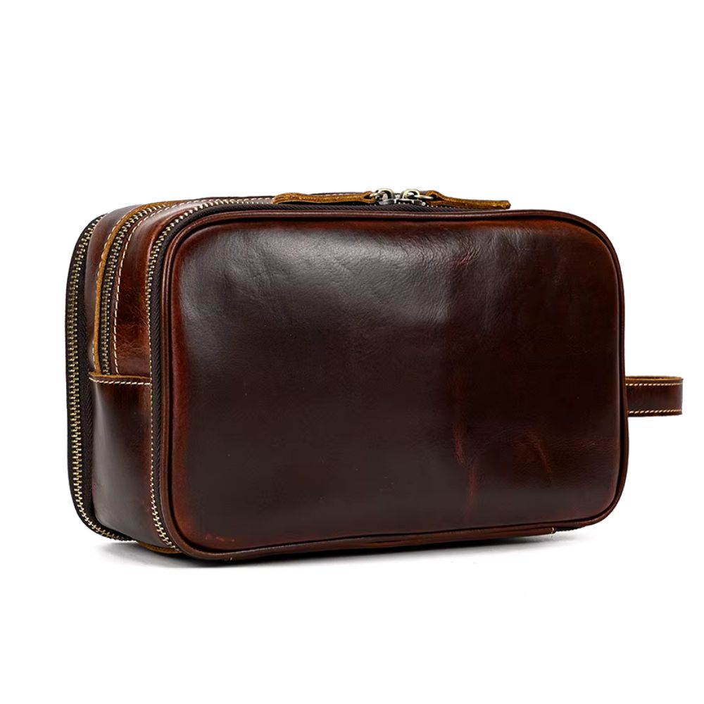 Trousse de Voyage Homme en Cuir