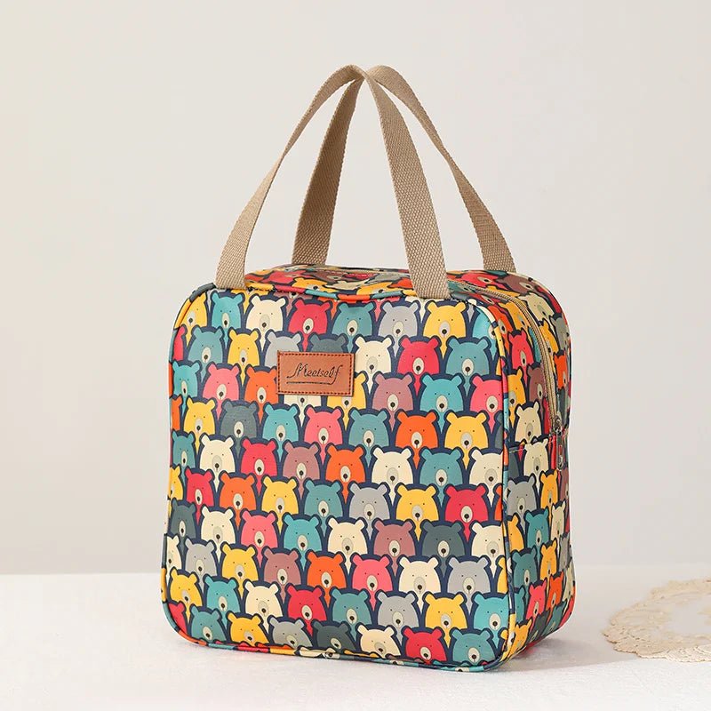 Vanity Souple pour Femme - Format Voyage, Motifs Oursons