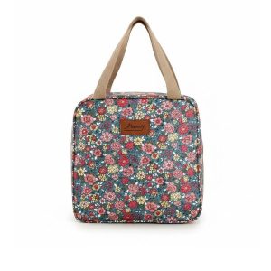 Trousse de toilette femme vanity souple - motifs fleurs