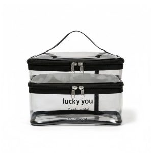 Vanity case transparent
