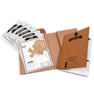Carnet De Voyage Avec Cartes Du Monde À Gratter Travelogue