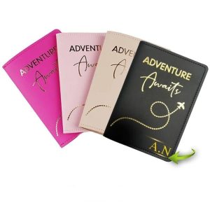 Étui Passeport Personnalisé Adventure Awaits