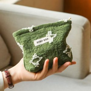 Petite trousse à maquillage pour sac à main - Handmade