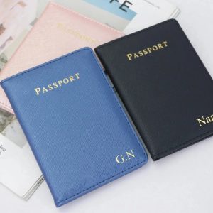 Porte Passeport Personnalisable Luxe