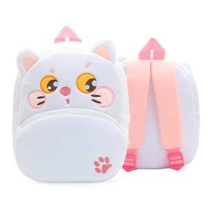 Sac à Dos <br>Chat Blanc 3D