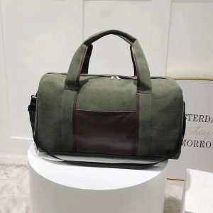 Sac Polochon en Toile Vintage